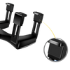 Universal Rearview Mirror Phone Mount For Safer Hands Free Driving