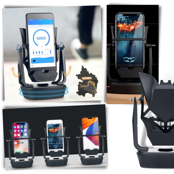 Smartphone Pedometer Shaker With Automatic Oscillator For Step Tracking
