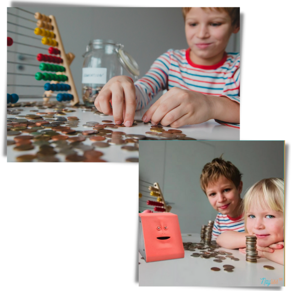 Premium Piggy Bank With Motion Sensor Teaches Kids To Save