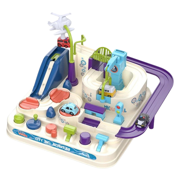 Educational Mechanical Track Toy for Kids Boosting Fine Motor Skills