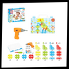 Educational Mosaic Drill Kit for Kids Enhances Color and Shape Recognition