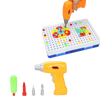 Educational Mosaic Drill Kit for Kids Enhances Color and Shape Recognition