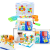 Educational Mosaic Drill Kit for Kids Enhances Color and Shape Recognition