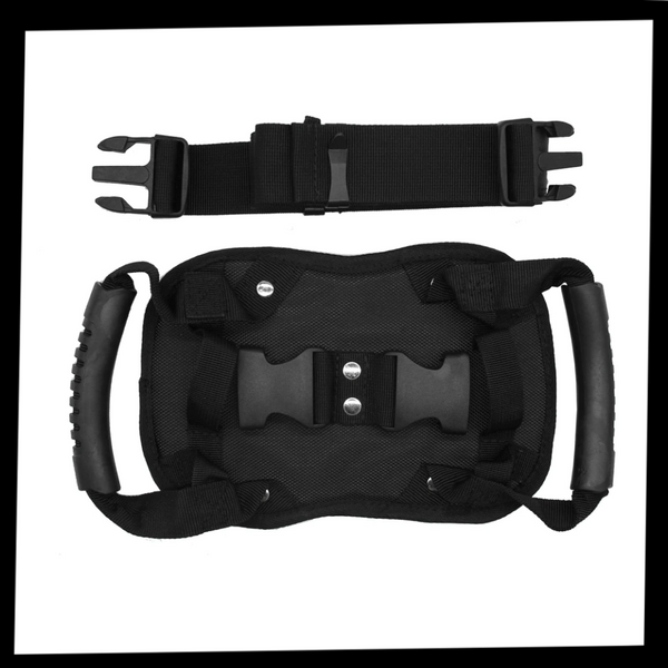Motorcycle Rear Seat Safety Belt For Secure Passenger Comfort