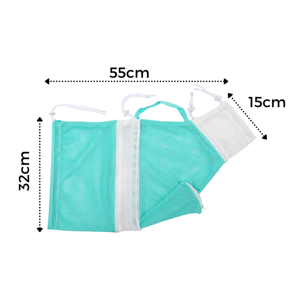 Breathable Pet Grooming Mesh Bag Delivers Stress Free Bath Time