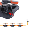 360 Degree Adjustable Lawn Sprinkler For Even Irrigation