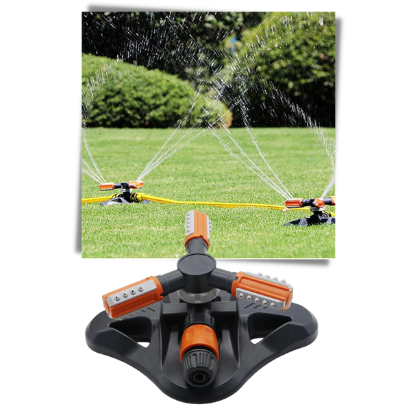 360 Degree Adjustable Lawn Sprinkler For Even Irrigation