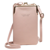 Premium Leather Crossbody Bag With Detachable Strap And Multiple Pockets