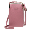 Premium Leather Crossbody Bag With Detachable Strap And Multiple Pockets