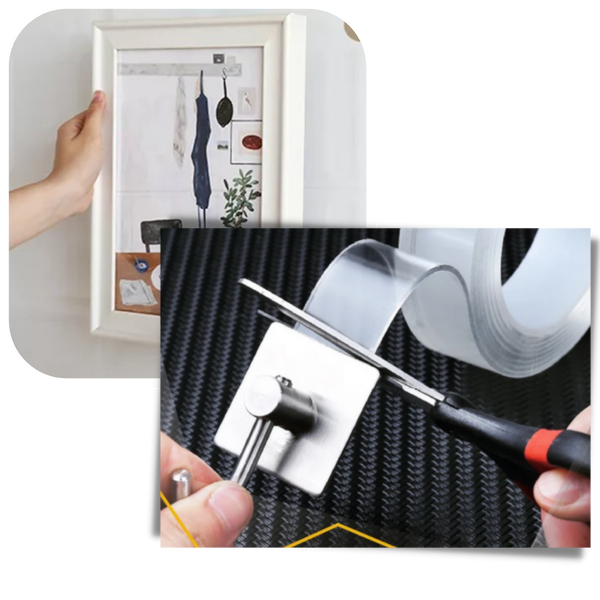 Nano Adhesive Tape For Walls Extra Strong Reusable Waterproof