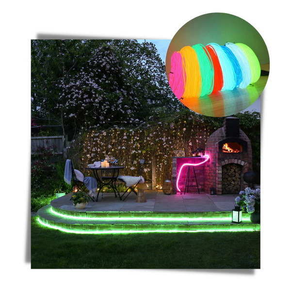 Colorful Neon LED Wire For DIY Decor And Waterproof Illumination