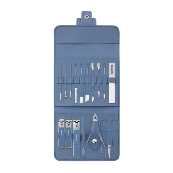 Compact Portable Manicure Kit With All In One Nail Tools For Travel