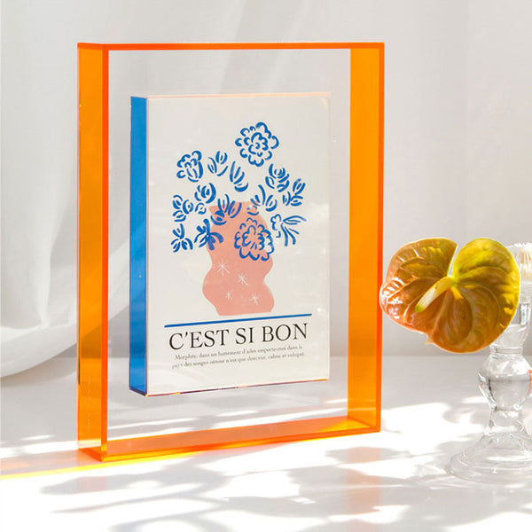 Neon Dreams Chameleon Picture Frame