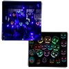 Neon Led Mask For High Visibility At Night With Waterproof Battery Cover