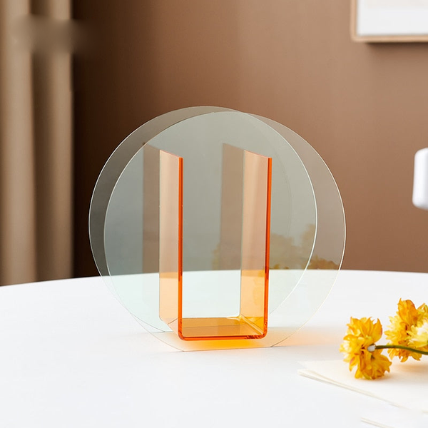 New Wave Acrylic Vase and Desktop Organizer