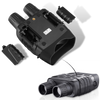 Night Vision Binoculars With LCD Display And 4X Zoom For Clear Night View
