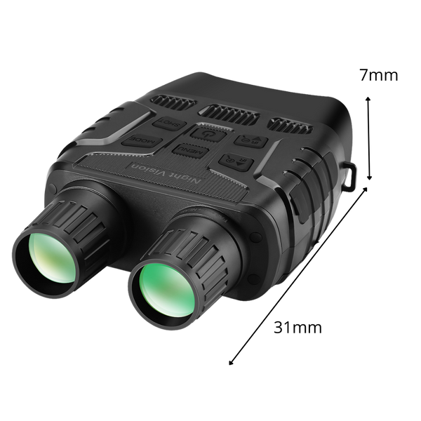 Night Vision Binoculars With LCD Display And 4X Zoom For Clear Night View