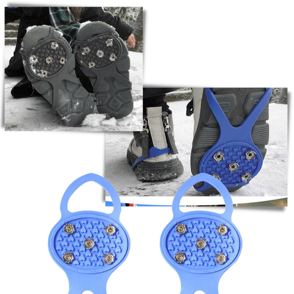 Premium Universal 5-Claw Shoe Spikes for All Weather Traction