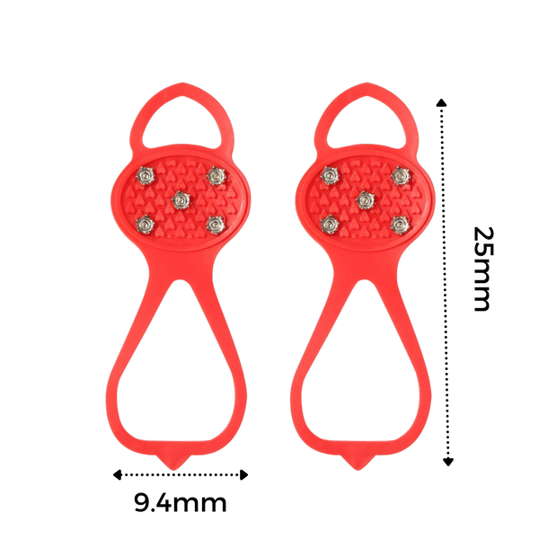 Premium Universal 5-Claw Shoe Spikes for All Weather Traction