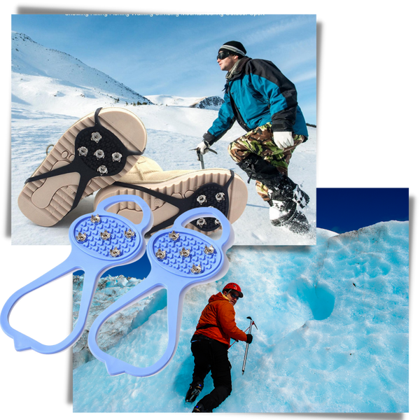 Premium Universal 5-Claw Shoe Spikes for All Weather Traction