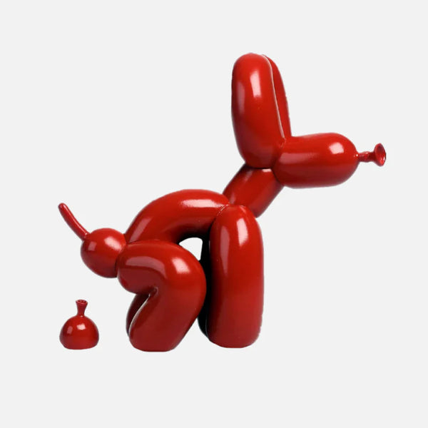 On a Walk Balloon Dog Figurine