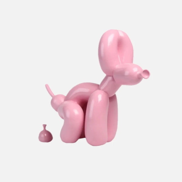 On a Walk Balloon Dog Figurine