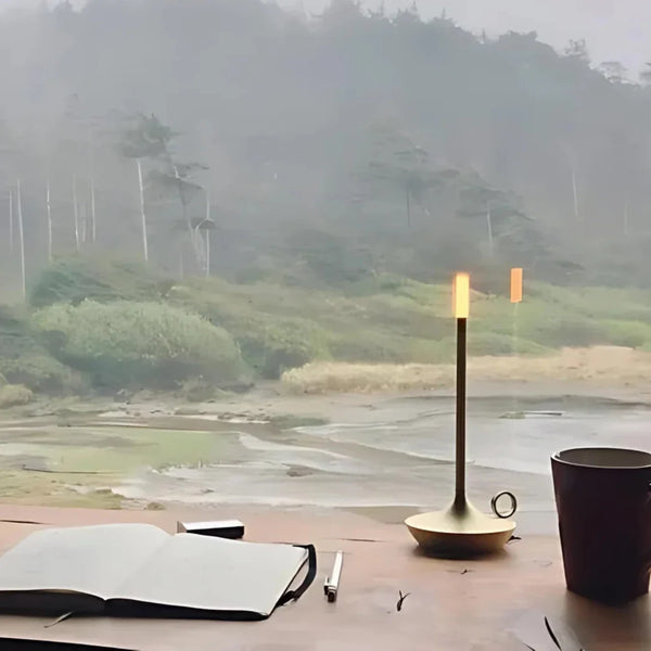 Portable Candle Lantern Rechargeable With 8 Hour Battery Life Elegant Decor
