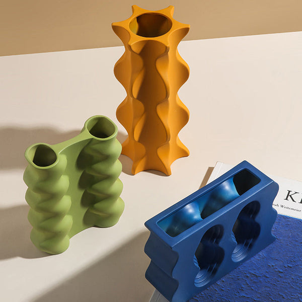 Optic Scallop Ceramic Accents