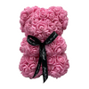 Rose Teddy Bear With Velvet Roses For A Romantic Gift Set