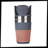 Car Cup Holder Organizer Adapter With 360 Degree Rotation And Non Slip Base