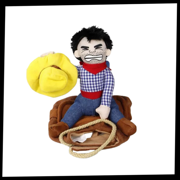 Premium Cowboy Dog Costume With Adjustable Fit And Breathable Fabric