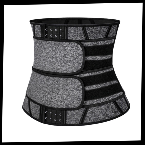 Twin Strap Sauna Waist Trainer For Back Support And Shaping