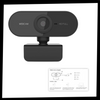Rotating Full HD USB Webcam With Built In Microphone For Clear Video Calls