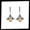 Bee Shaped Earrings Lightweight Durable Tarnish Free Everyday Wear