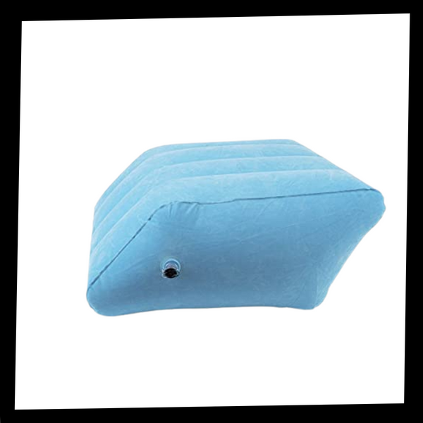 Leg Elevation Pillow For Improved Circulation And Back Relief