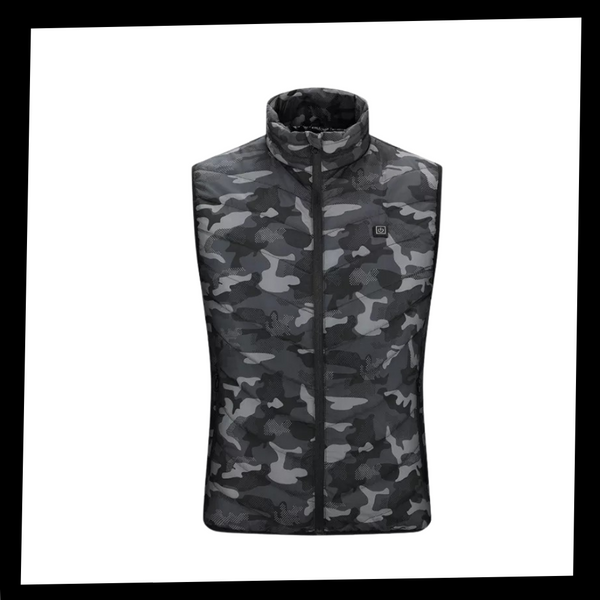 All-Season Heated Vest With Three Heat Levels For Instant Warmth