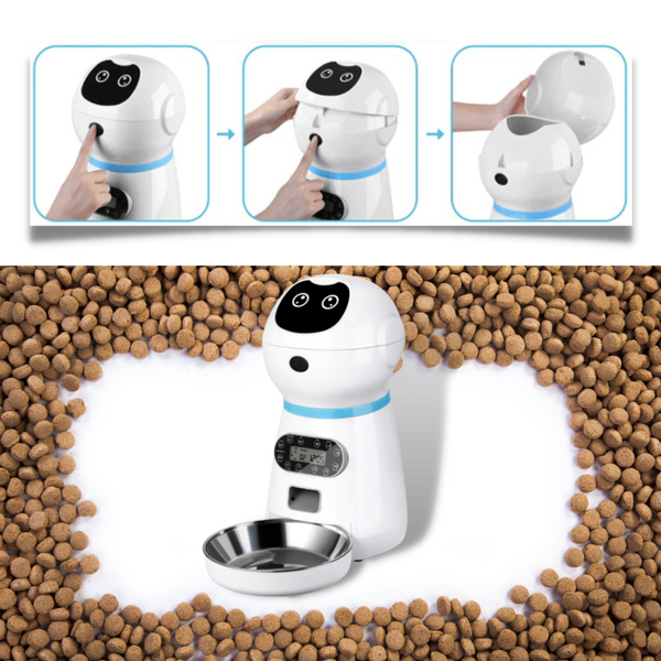Smart Auto-Feeding Pet Dispenser for Reliable Mealtimes