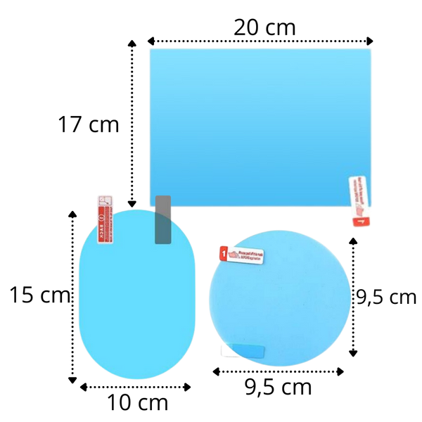Anti-Fog Glass Film for Clear View and Safer Driving Experience