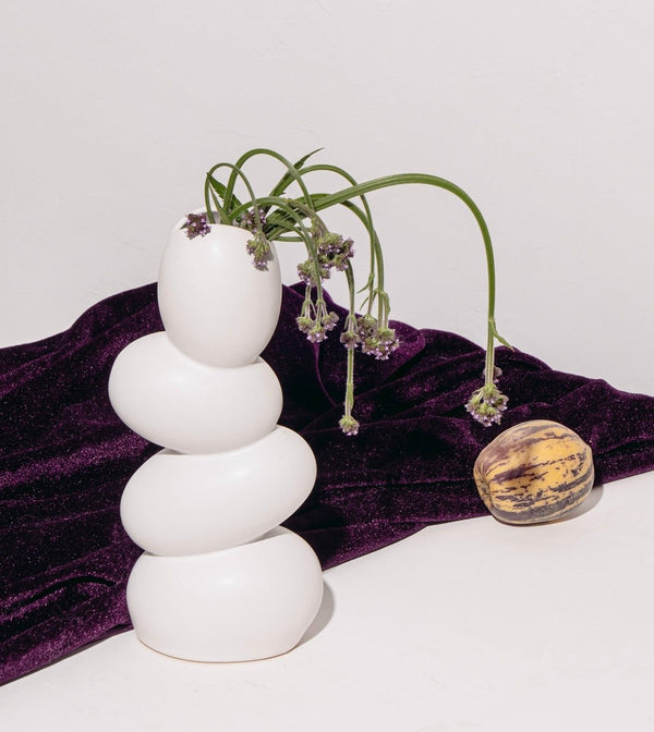 Pebble Structured Ceramic Accent