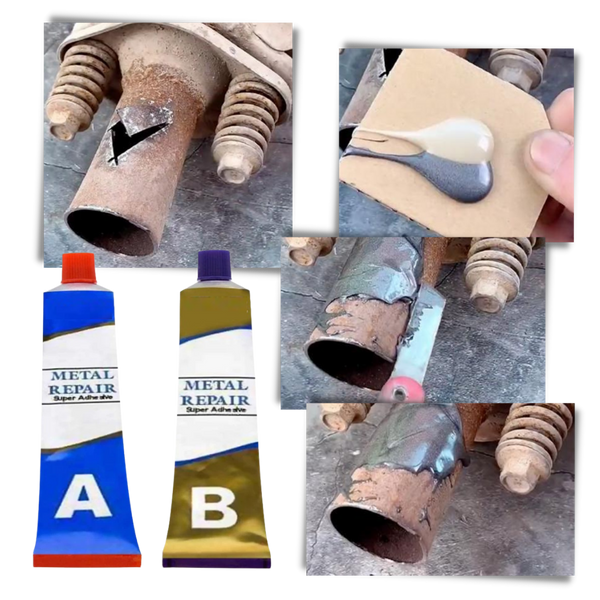 Metal Repair Paste For Leaks And Cracks Heat And Water Resistant
