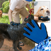 Pet Grooming Glove Pair for Hair Removal and Soothing Massage