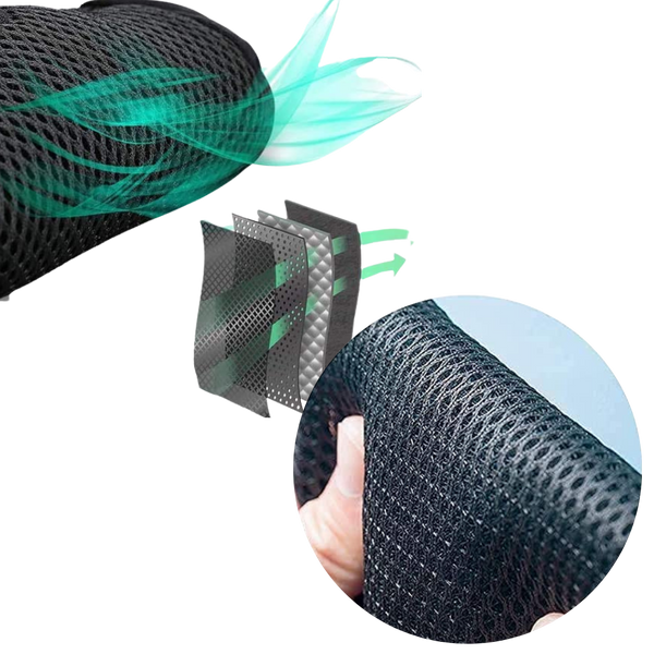 Pet Grooming Glove Pair for Hair Removal and Soothing Massage