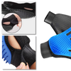 Pet Grooming Glove Pair for Hair Removal and Soothing Massage