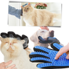 Pet Grooming Glove Pair for Hair Removal and Soothing Massage