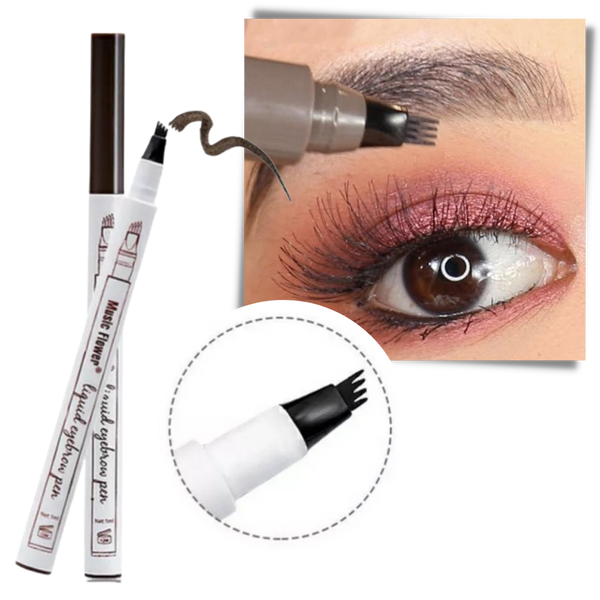Waterproof Microblade Brow Pen For Precise Smudge Resistant Definition
