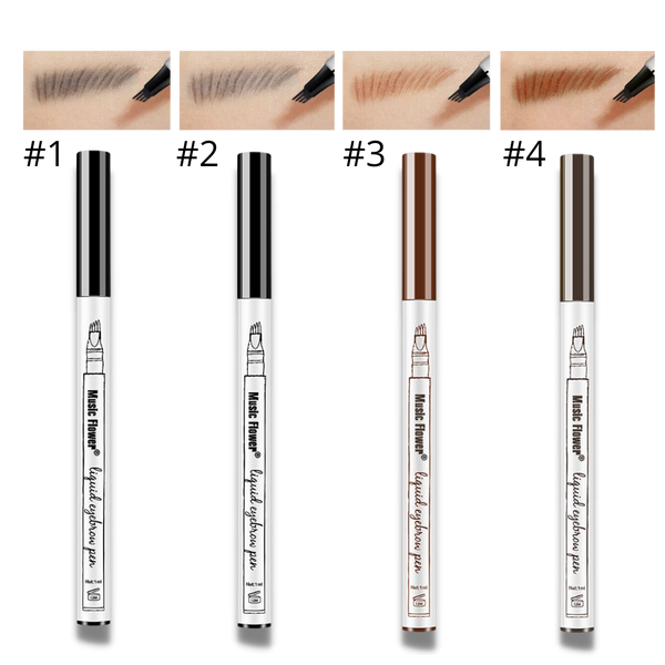 Waterproof Microblade Brow Pen For Precise Smudge Resistant Definition