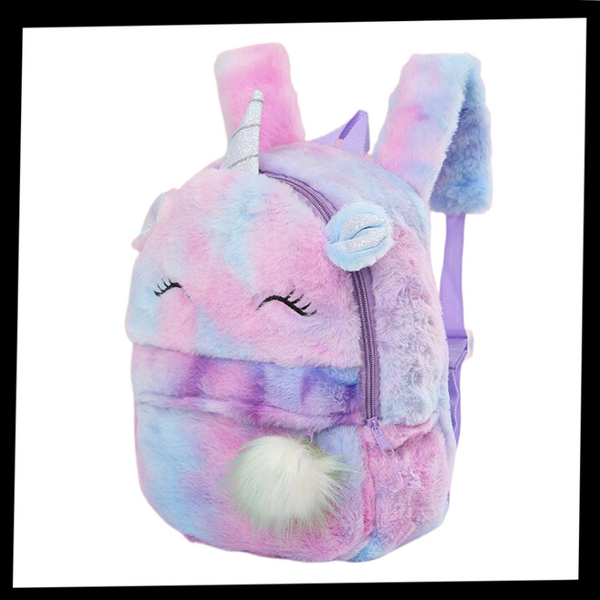 Premium Plush Unicorn Backpack For Girls With Lightweight Comfort