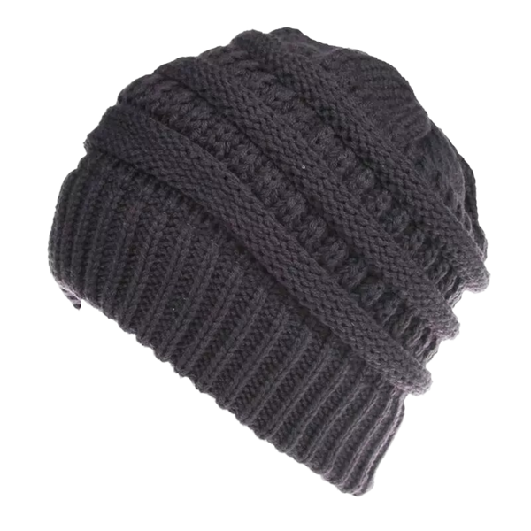Ponytail Beanie With Ear Coverage For Messy Buns And All Day Comfort