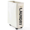 Foldable Laundry Basket With Wheels For Easy Transport And Space Saving