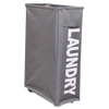 Foldable Laundry Basket With Wheels For Easy Transport And Space Saving